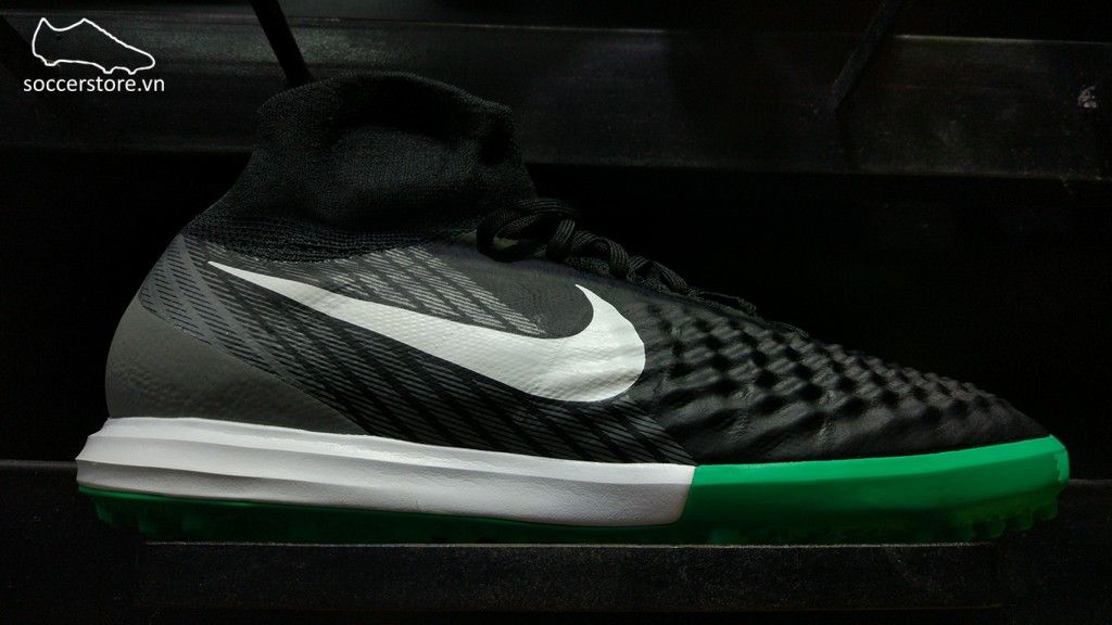 Nike MagistaX Proximo II DF TF- Black/ White/ Stadium Green 843958-002