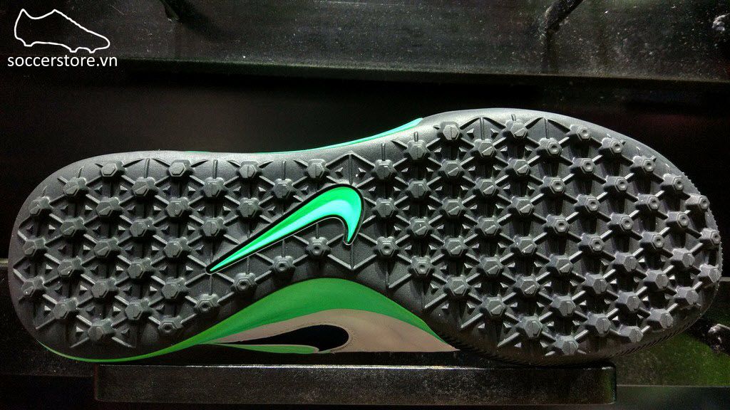 Nike TiempoX Proximo II TF - Pure Platinum/ Black/ Electro Green