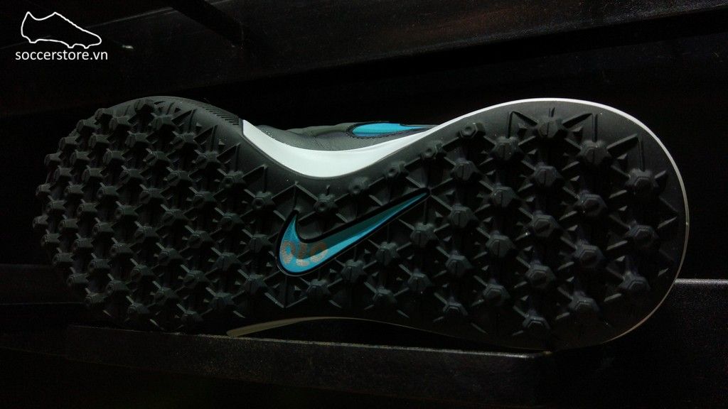 Nike TiempoX Proximo TF- Dark Gray/ Blue/ Bright Bronze 843962-049