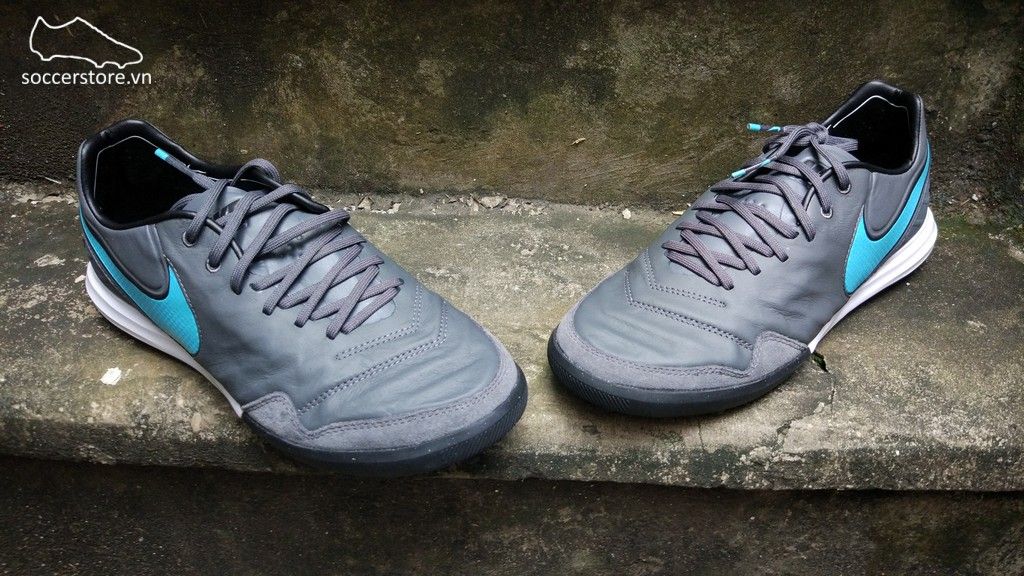 Nike TiempoX Proximo TF- Dark Gray/ Blue/ Bright Bronze 843962-049