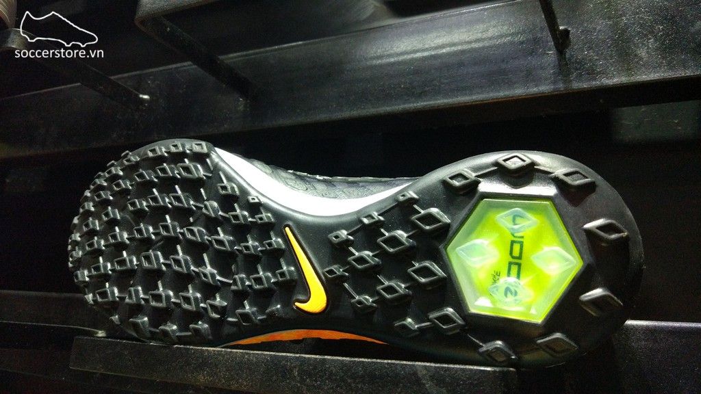 Nike HypervenomX Proximo II DF TF Kids - Laser Orange/ Black/ Volt 852601-801
