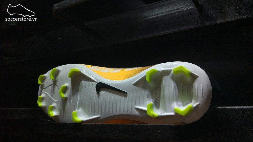 Nike Mercurial Vapor XI FG Kids - Laser Orange/ Black/ White/ Volt 903594-801