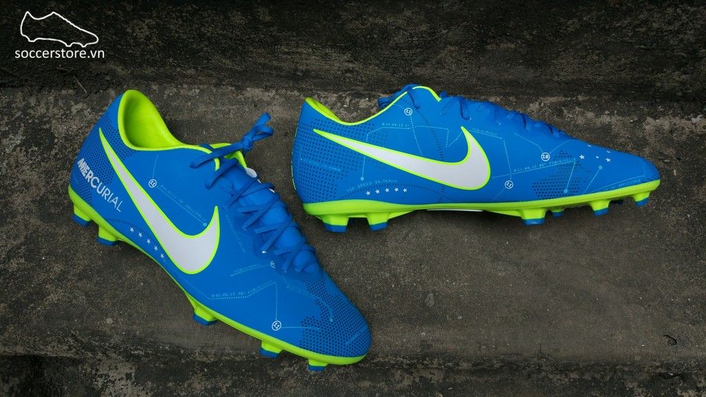 nike mercurial vapor xi neymar fg blue orbit white blue
