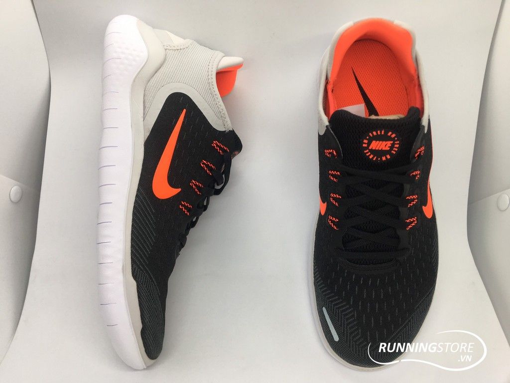 Nike Free RN 2018 - Black / Total Crimson / Vast Grey - 942836-005