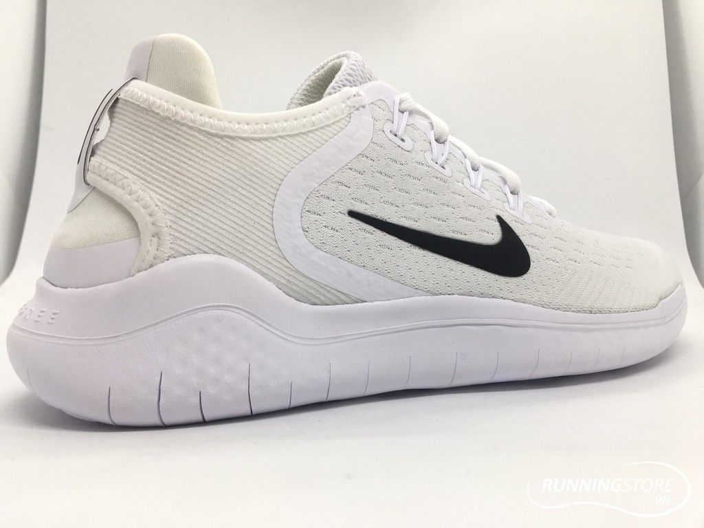 Nike Free RN- White/ Black 942836-100