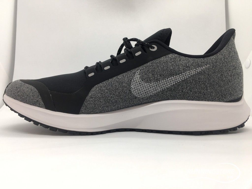 Nike Air Zoom Pegasus 35 Shield- Black/ White/ Cool Grey AA1643-001