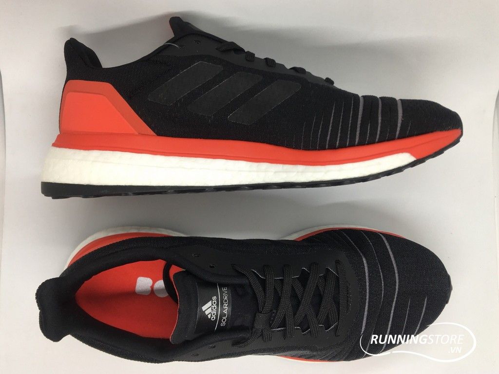 Adidas Solar Driver - Core Black / Core Black / Hi Res Red AC8134