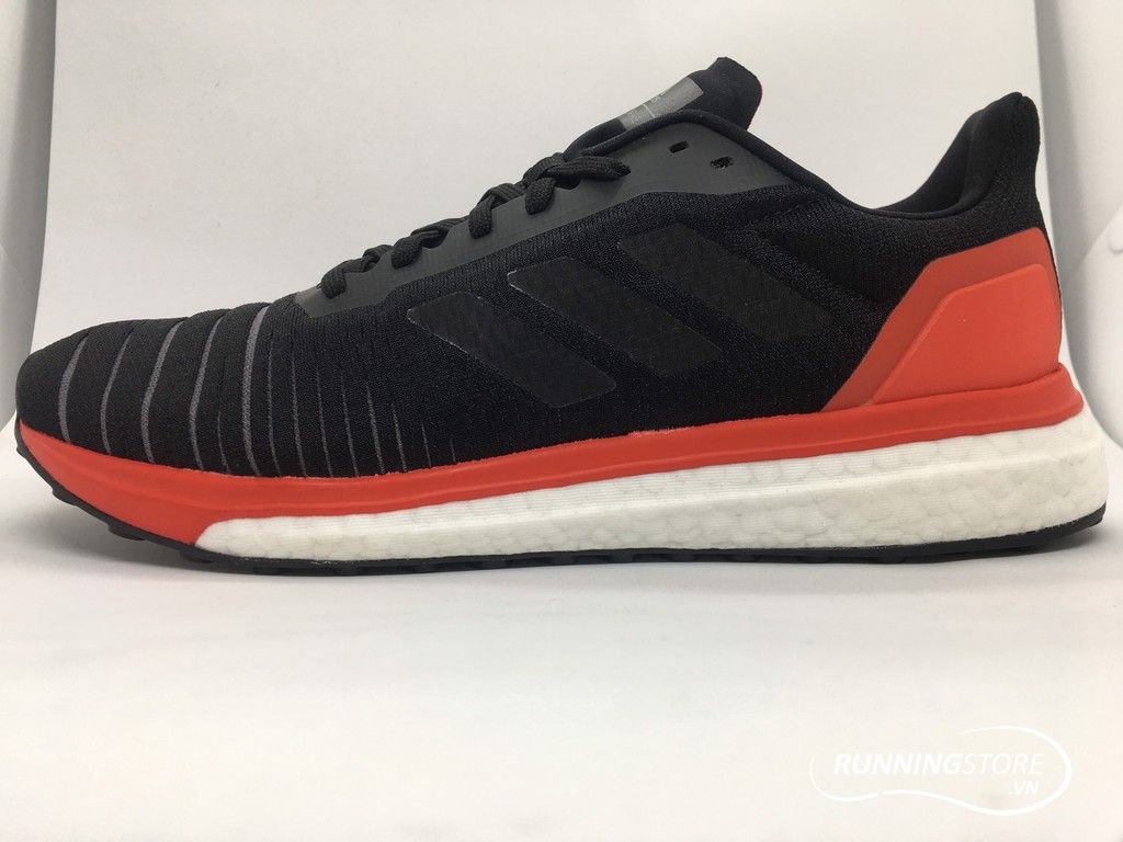 Adidas Solar Driver - Core Black / Core Black / Hi Res Red AC8134