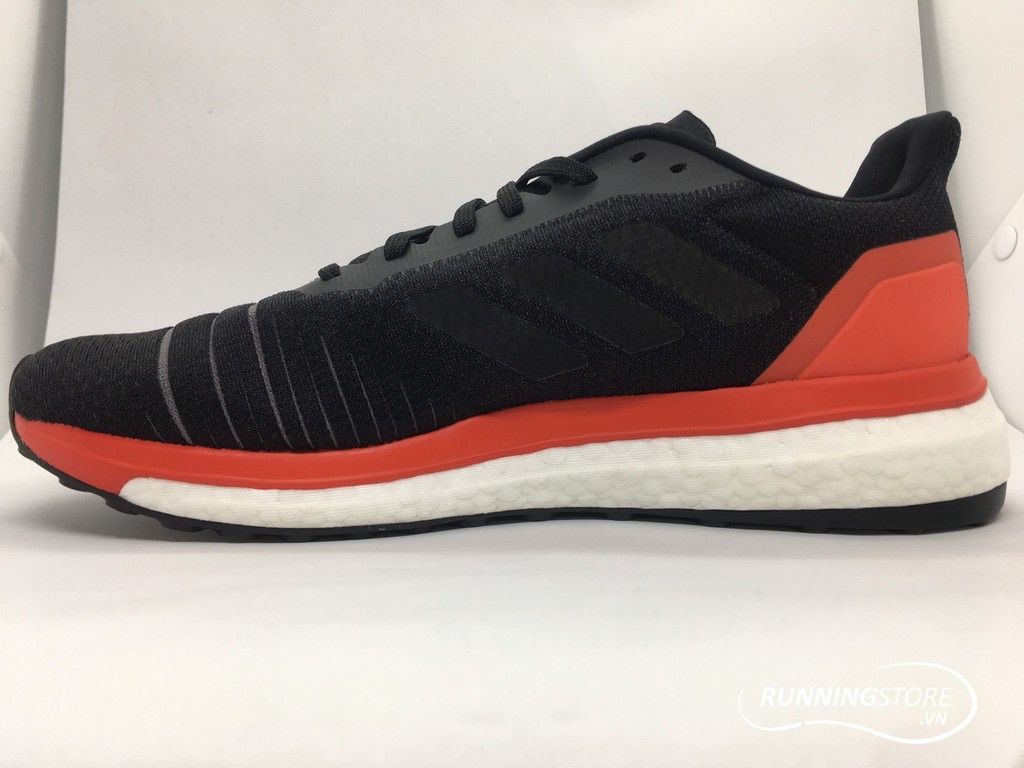 Adidas Solar Driver - Core Black / Core Black / Hi Res Red AC8134