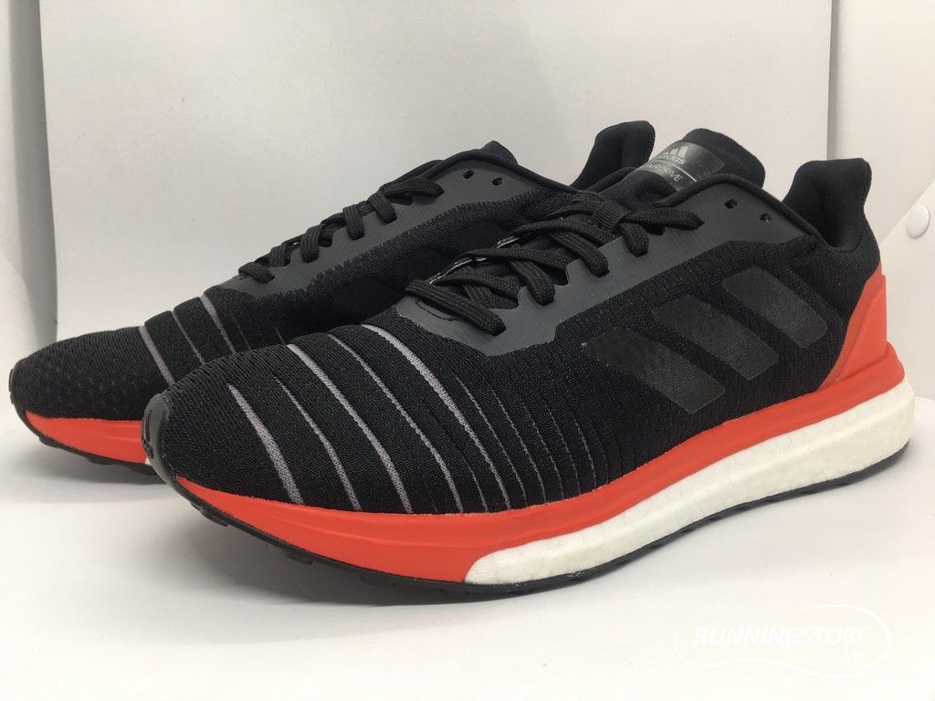 Adidas Solar Driver - Core Black / Core Black / Hi Res Red AC8134