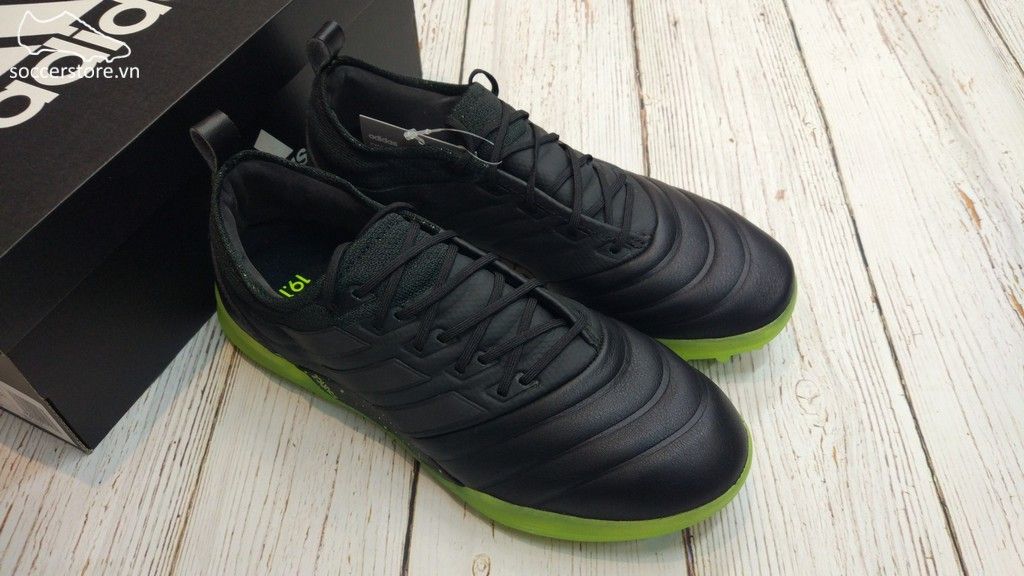 Adidas Copa 19.1 TF - Core Black/ Solar Yellow AC8206