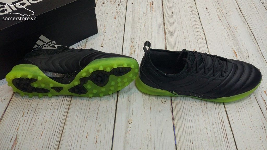 Adidas Copa 19.1 TF - Core Black/ Solar Yellow AC8206