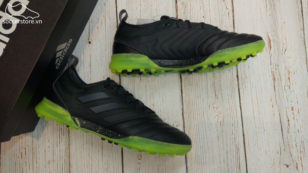 Adidas Copa 19.1 TF - Core Black/ Solar Yellow AC8206