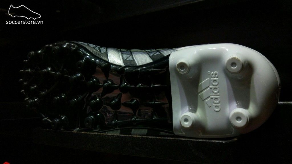 Adidas Ace 15.3 FG/AG Core Black- Matte Silver- White AF5151