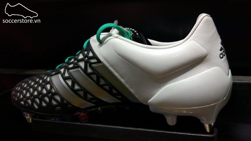 Adidas Ace 15.1 SG- Core Black/ Matte Silver/ White