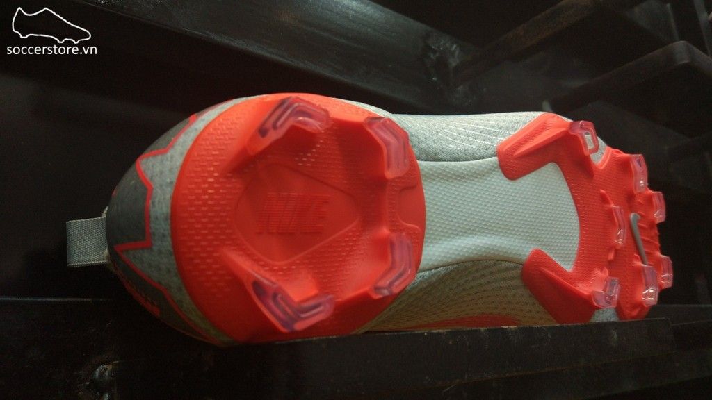 Nike Mercurial Superfly VI Elite Kids FG- Wolf Grey/ Light Crimson/ Pure Platinum AH7340-060