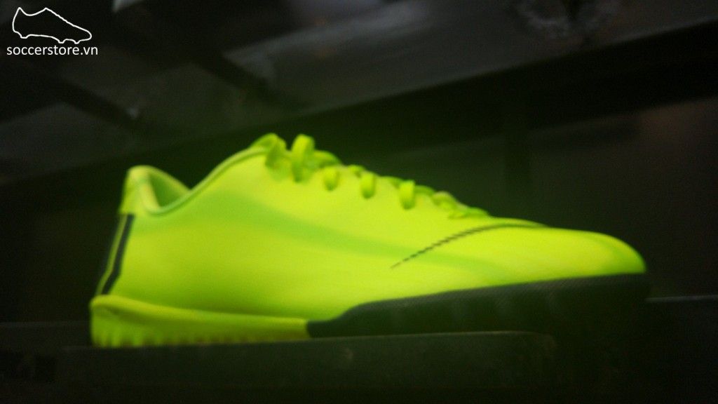 Nike Mercurial Vapor Fury XII Academy Kids TF- Volt/ Black AH7342-701