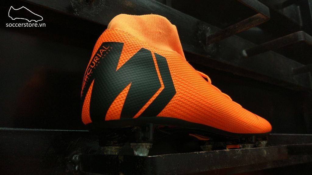 Nike Mercurial Superfly VI Academy SG- Total Orange/ Black/ Volt AH7364-810