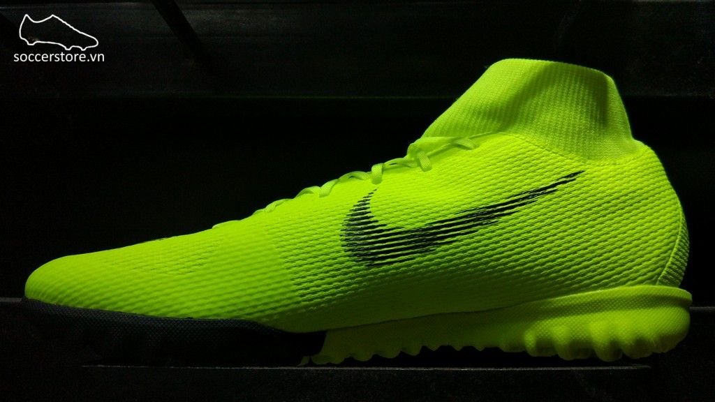 Nike Mercurial Superfly VI Academy TF- Volt/ Black AH7370-701