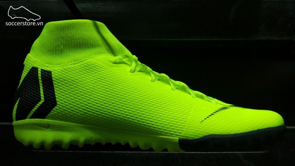 Nike Mercurial Superfly VI Academy TF- Volt/ Black AH7370-701