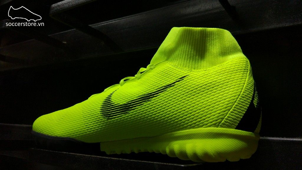 Nike Mercurial Superfly VI Academy TF- Volt/ Black AH7370-701