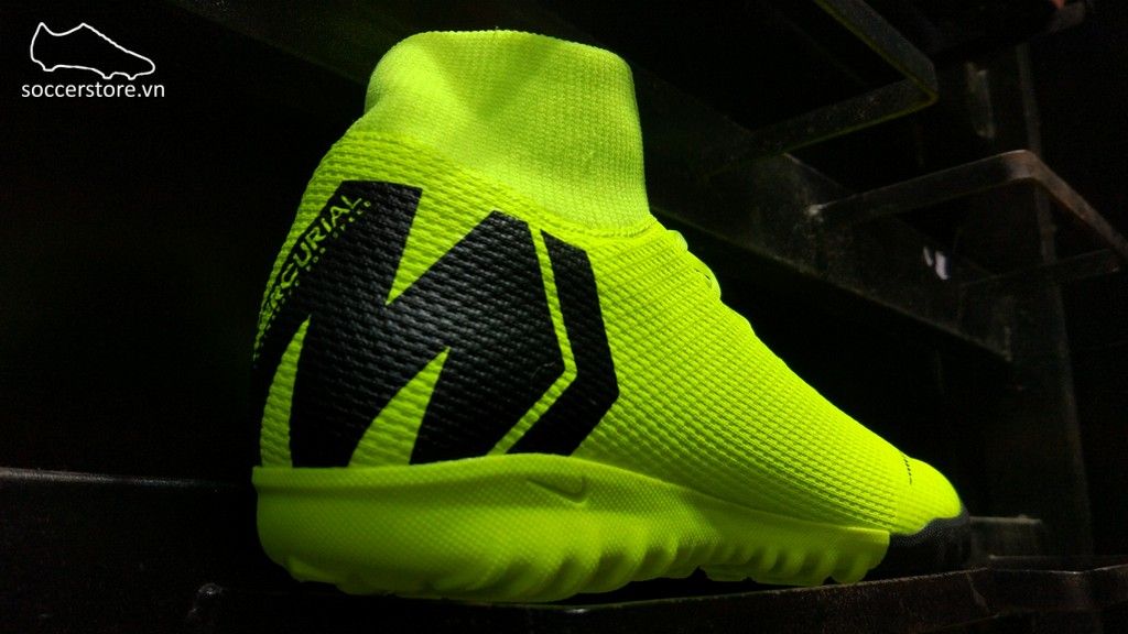 Nike Mercurial Superfly VI Academy TF- Volt/ Black AH7370-701