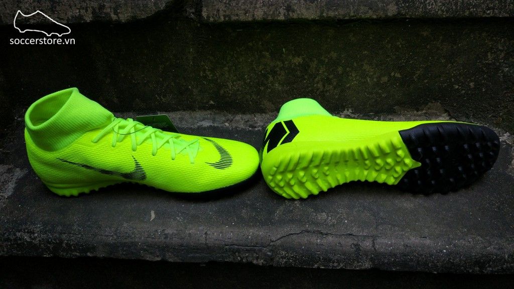 Nike Mercurial Superfly VI Academy TF- Volt/ Black AH7370-701