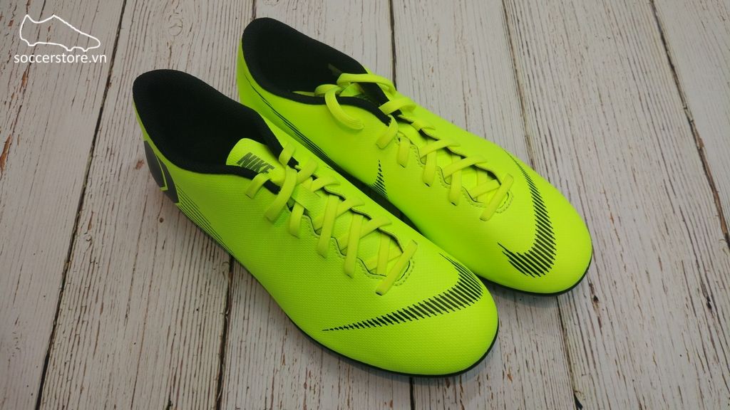 Nike Mercurial Vapor Fury XII Club FG/MG- Volt/ Black AH7378-701