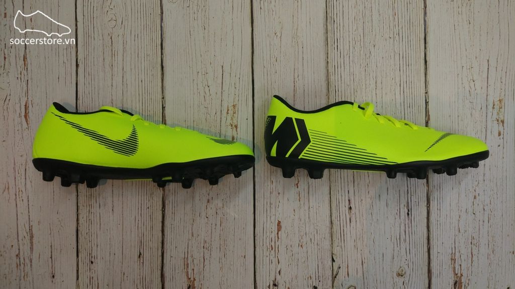 Nike Mercurial Vapor Fury XII Club FG/MG- Volt/ Black AH7378-701