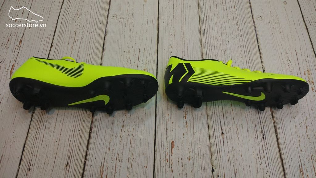 Nike Mercurial Vapor Fury XII Club FG/MG- Volt/ Black AH7378-701