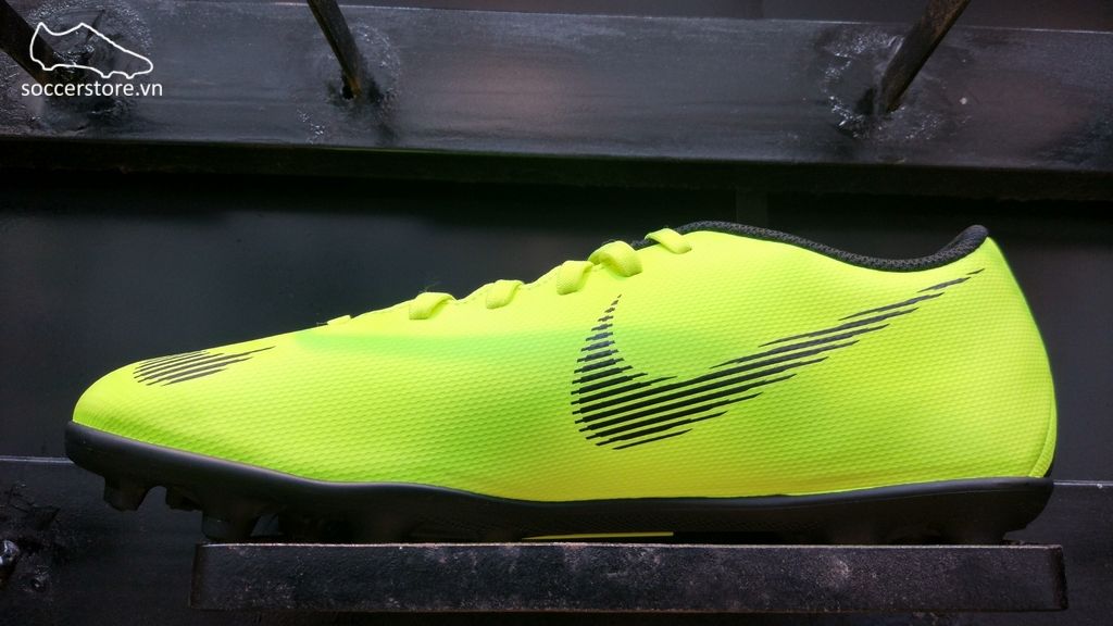 Nike Mercurial Vapor Fury XII Club FG/MG- Volt/ Black AH7378-701