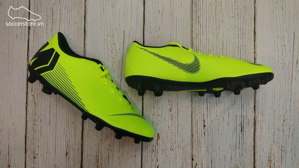 Nike Mercurial Vapor Fury XII Club FG/MG- Volt/ Black AH7378-701