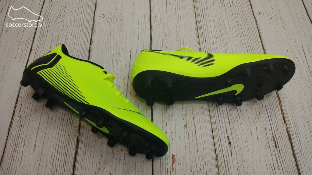 Nike Mercurial Vapor Fury XII Club FG/MG- Volt/ Black AH7378-701