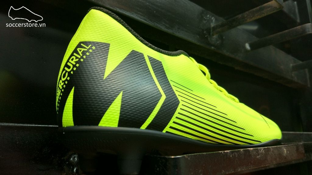 Nike Mercurial Vapor Fury XII Club FG/MG- Volt/ Black AH7378-701