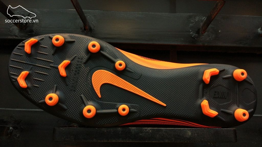 Nike Mercurial Vapor Fury XII Club FG/MG- Total Orange/ Black/ Volt AH7378-810