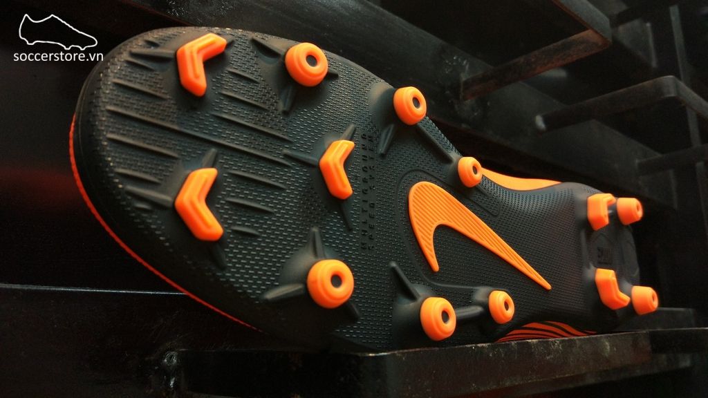 Nike Mercurial Vapor Fury XII Club FG/MG- Total Orange/ Black/ Volt AH7378-810