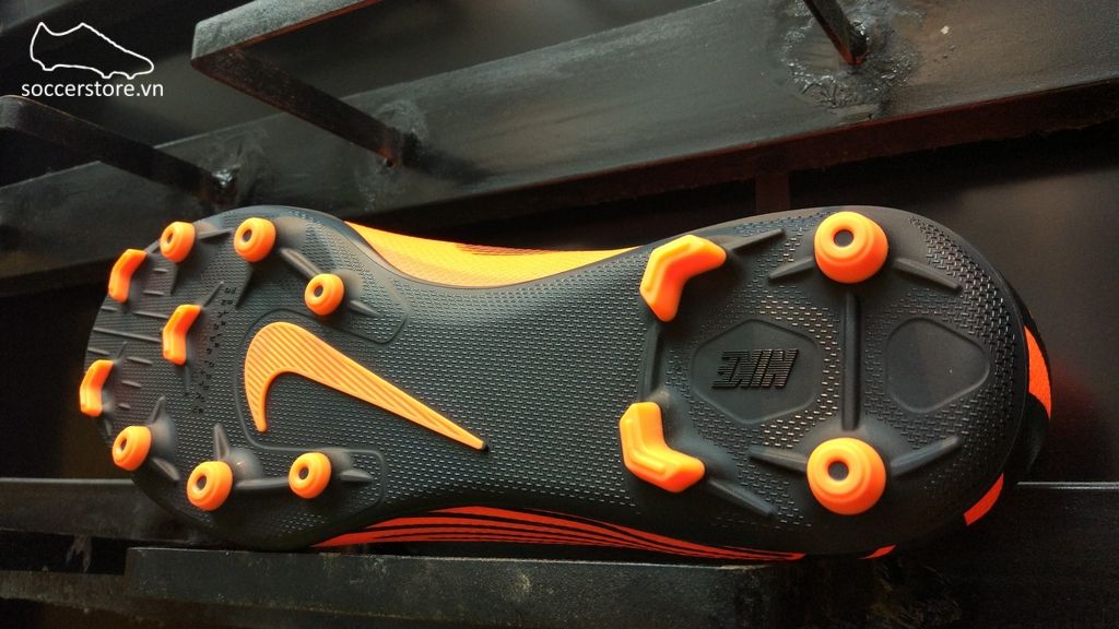 Nike Mercurial Vapor Fury XII Club FG/MG- Total Orange/ Black/ Volt AH7378-810