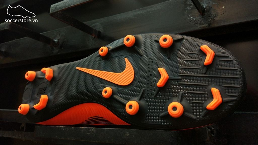 Nike Mercurial Vapor Fury XII Club FG/MG- Total Orange/ Black/ Volt AH7378-810