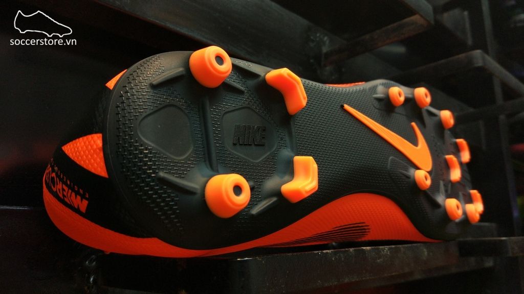 Nike Mercurial Vapor Fury XII Club FG/MG- Total Orange/ Black/ Volt AH7378-810