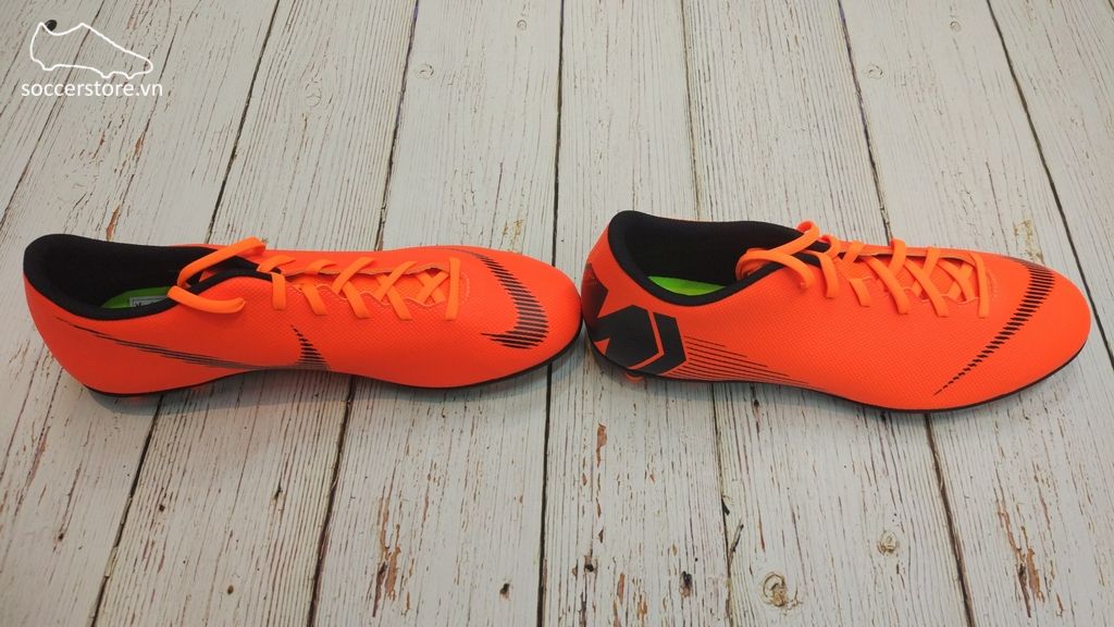 Nike Mercurial Vapor Fury XII Club FG/MG- Total Orange/ Black/ Volt AH7378-810