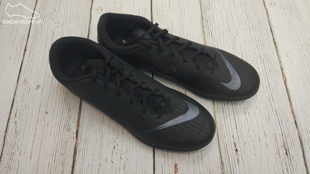 Nike Mercurial Vapor XII Academy TF- Black/ Black AH7384-001