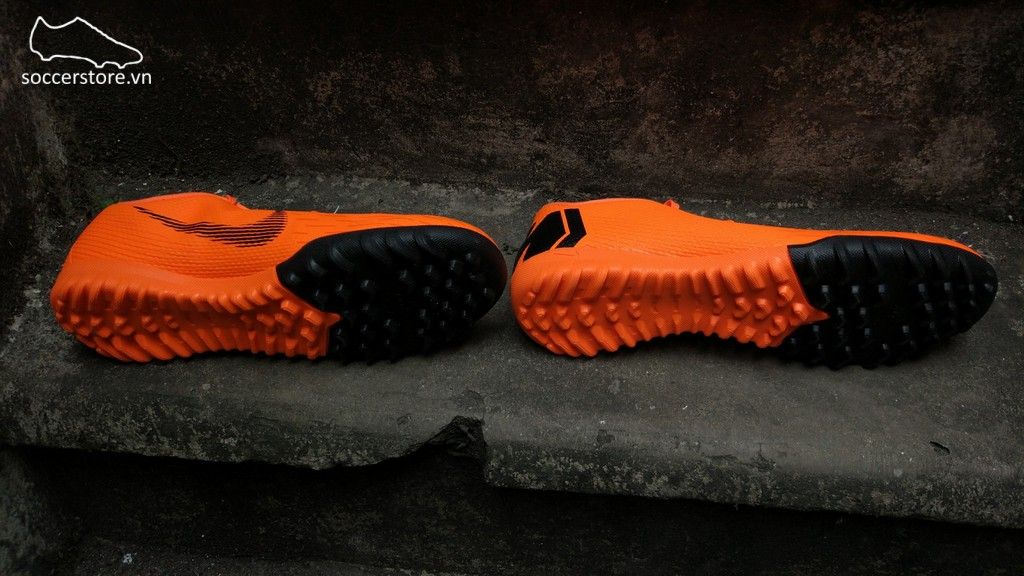 Nike Mercurial VaporX XII Academy TF- Total Orange/ Black/ Volt AH7384-810
