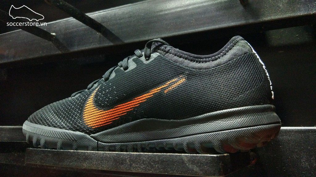 Nike Mercurial VaporX XII Pro TF- Black/ Total Orange/ White AH7388-081