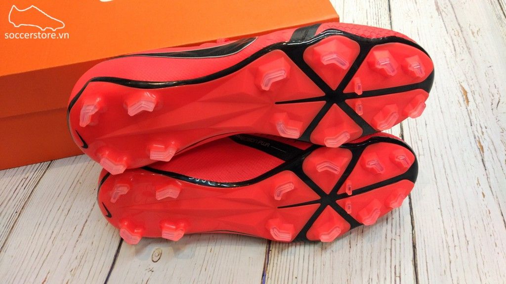 Nike Phantom VNM Elite Kids FG - Bright Crimson/ Black AO0401-600
