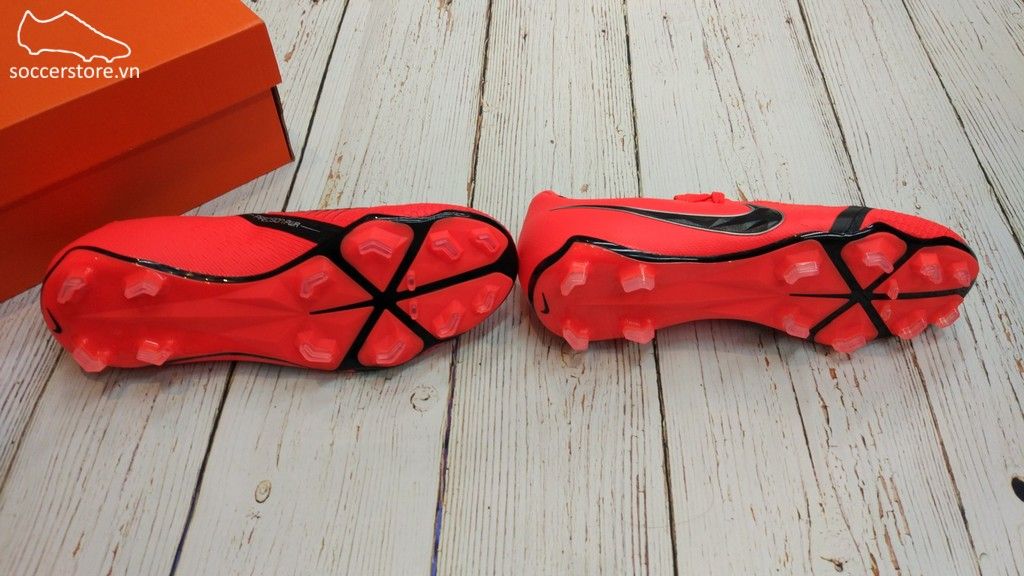 Nike Phantom VNM Elite Kids FG - Bright Crimson/ Black AO0401-600