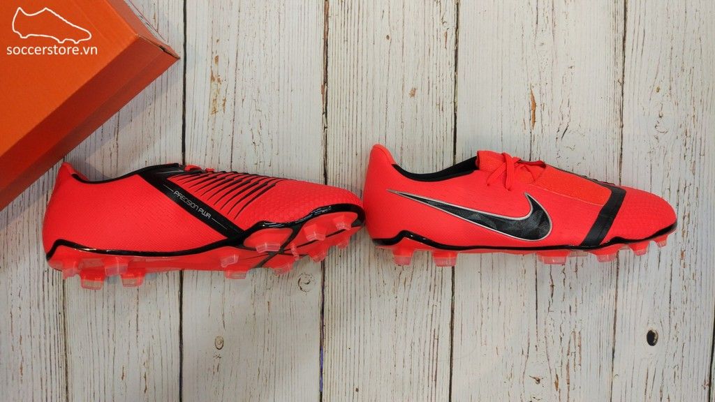 Nike Phantom VNM Elite Kids FG - Bright Crimson/ Black AO0401-600
