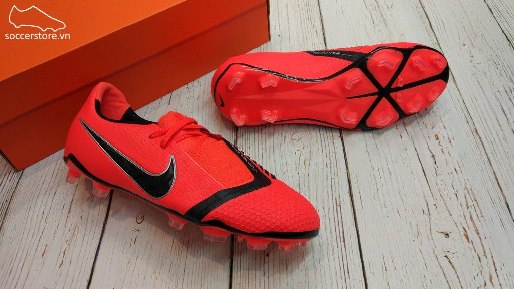 Nike Phantom VNM Elite Kids FG - Bright Crimson/ Black AO0401-600