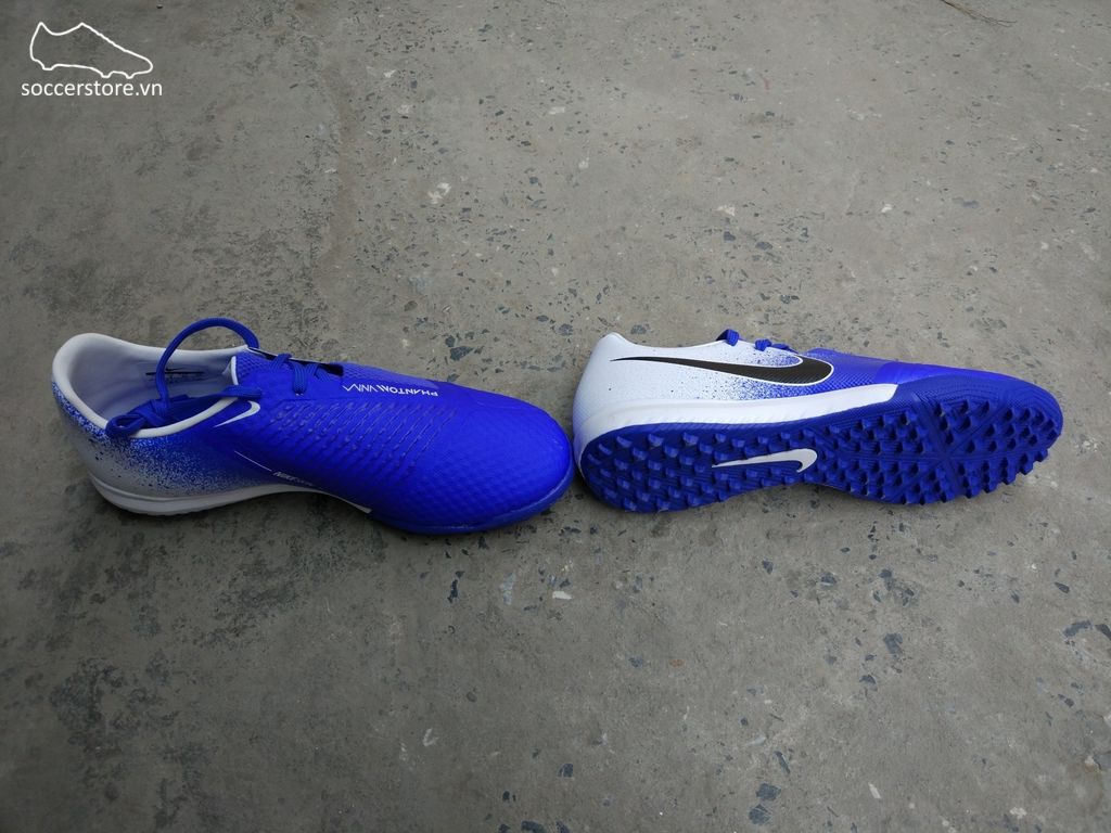 Nike Phantom VNM Academy TF- White/ Black/ Racer Blue AO0571-104