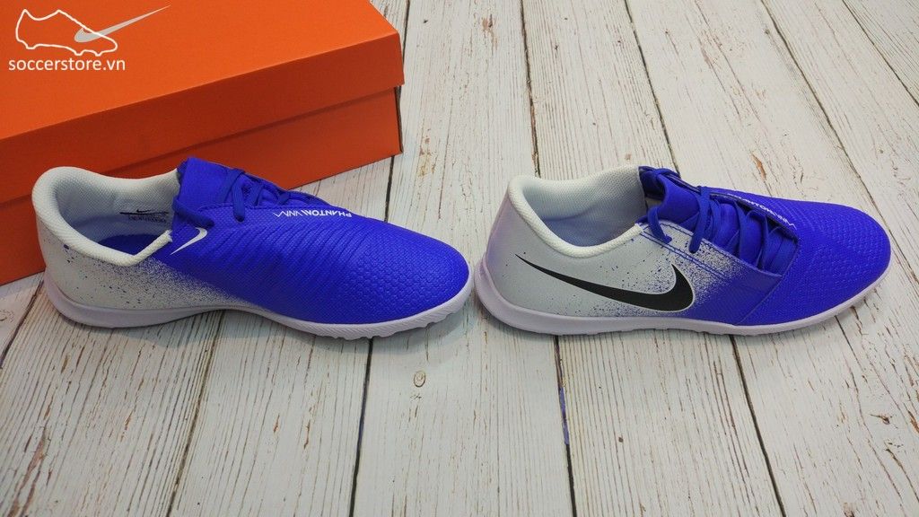 Nike Phantom VNM Club TF- White/ Black/ Racer Blue AO0579-104