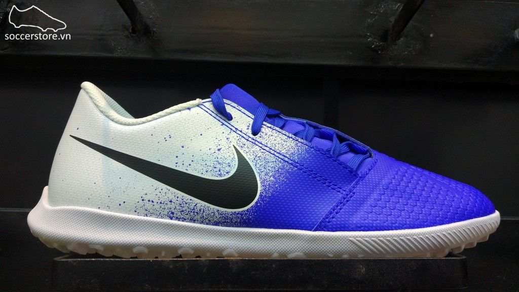 Nike Phantom VNM Club TF- White/ Black/ Racer Blue AO0579-104